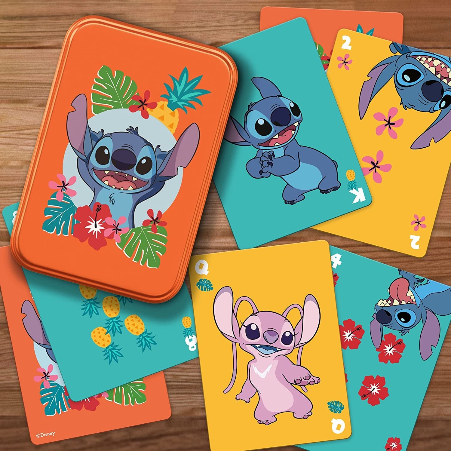 Kit 5 Jogos Uno Com 108 Cartas Para Jogar / Jogo Da Memória - Barbie/ Lilo  & Stitch - Dia De Promoção