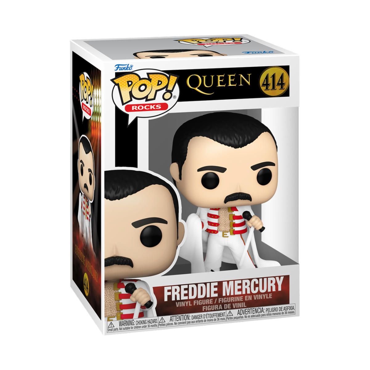 Rocks - POP! Freddie Mercury with Cape