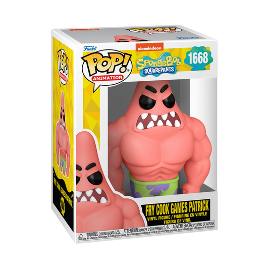 SpongeBob - POP! Patrick w/Muscles *Pré-venda*