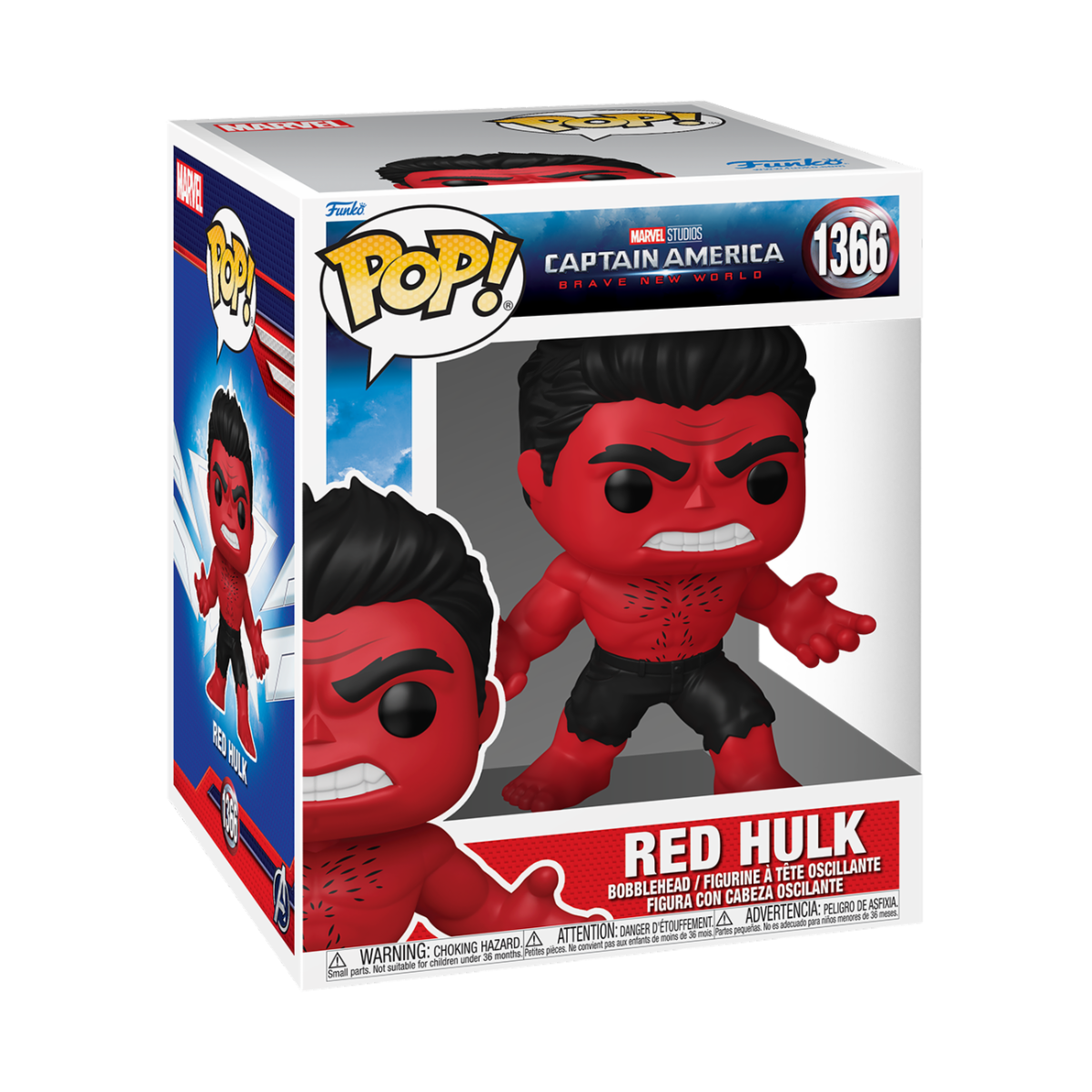 Capitão América - POP! Red Hulk *Pré-venda*