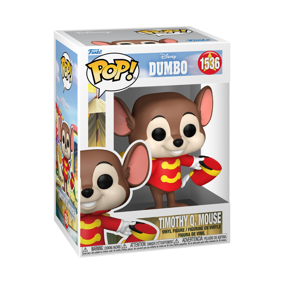 Dumbo - POP! Timothy Q.Mouse *Pré-Venda*