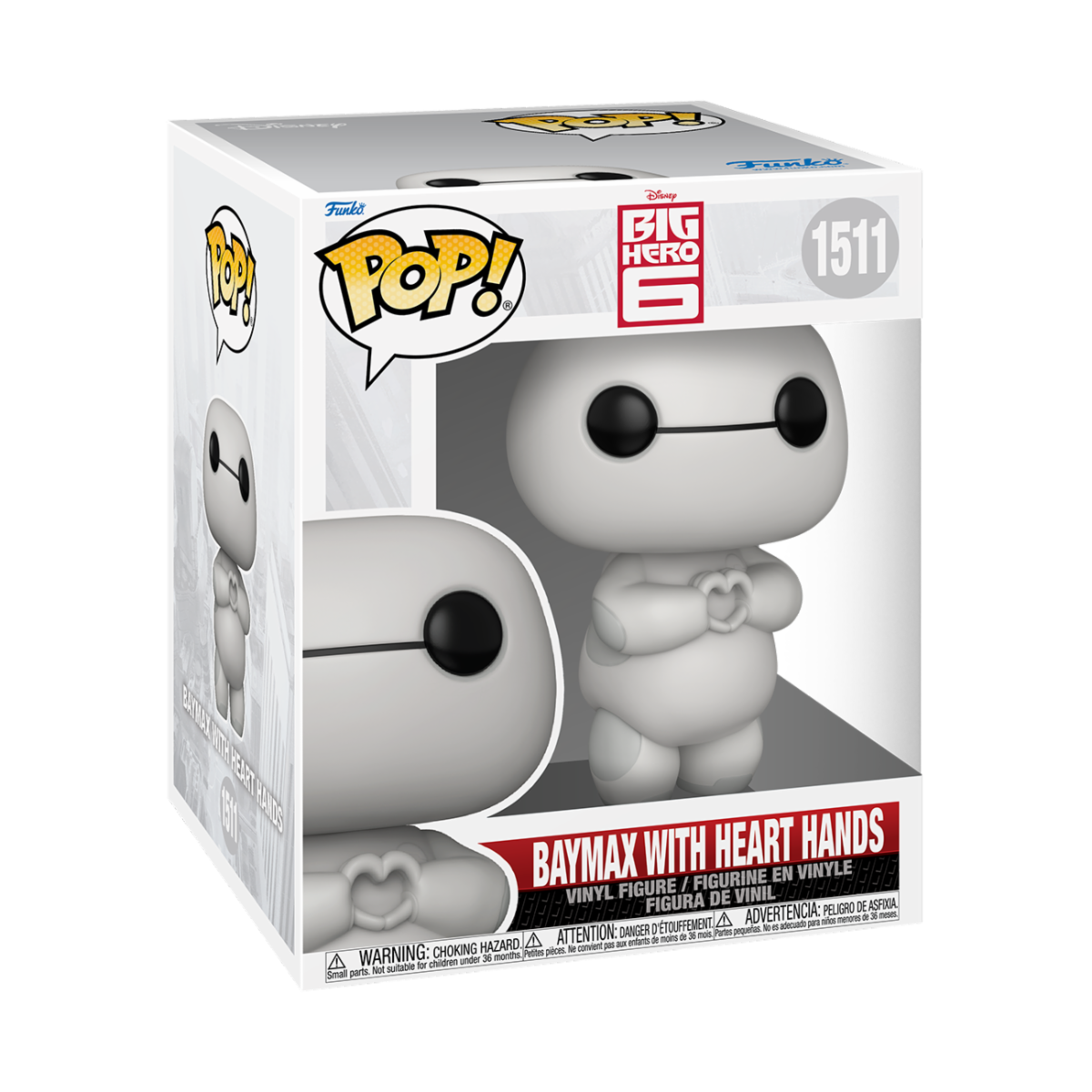 Big Hero 6 - POP! Baymax(Heart Hands) *Pré-Venda*