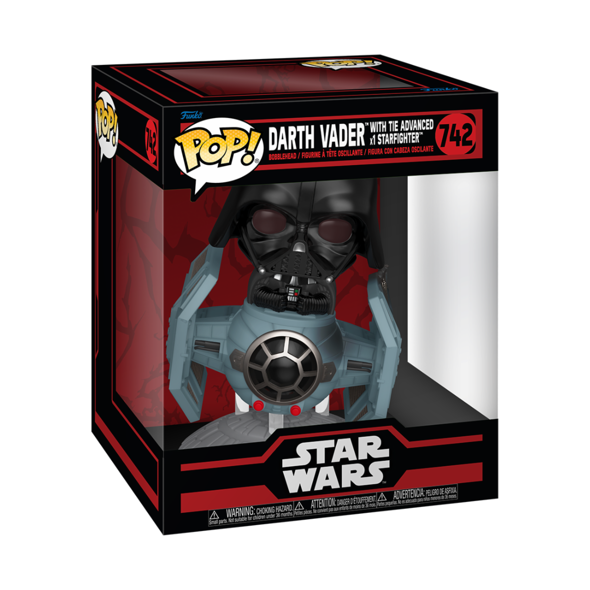 Star Wars - POP! TIE Advanced x1 w/Vader *Pré-Venda*