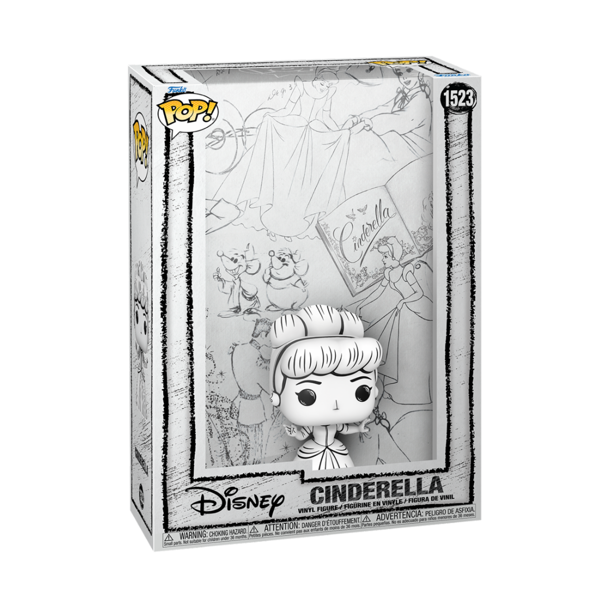 Disney: Sketched - POP! Comic Cover Cinderella