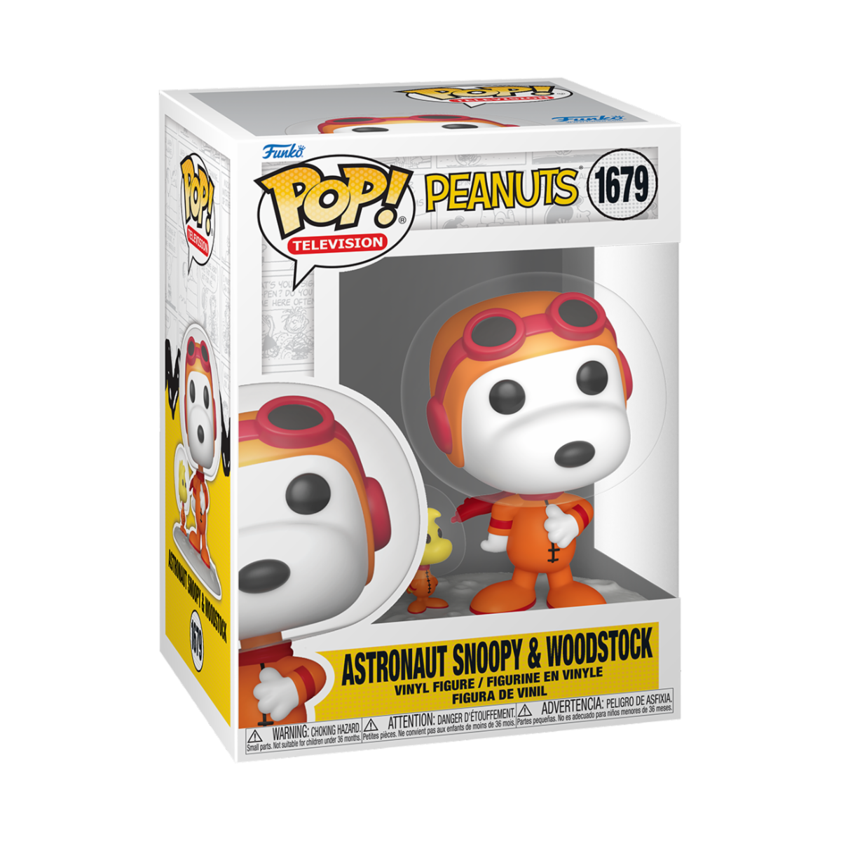 Peanuts - POP! Space Snoopy *Pré-Venda*