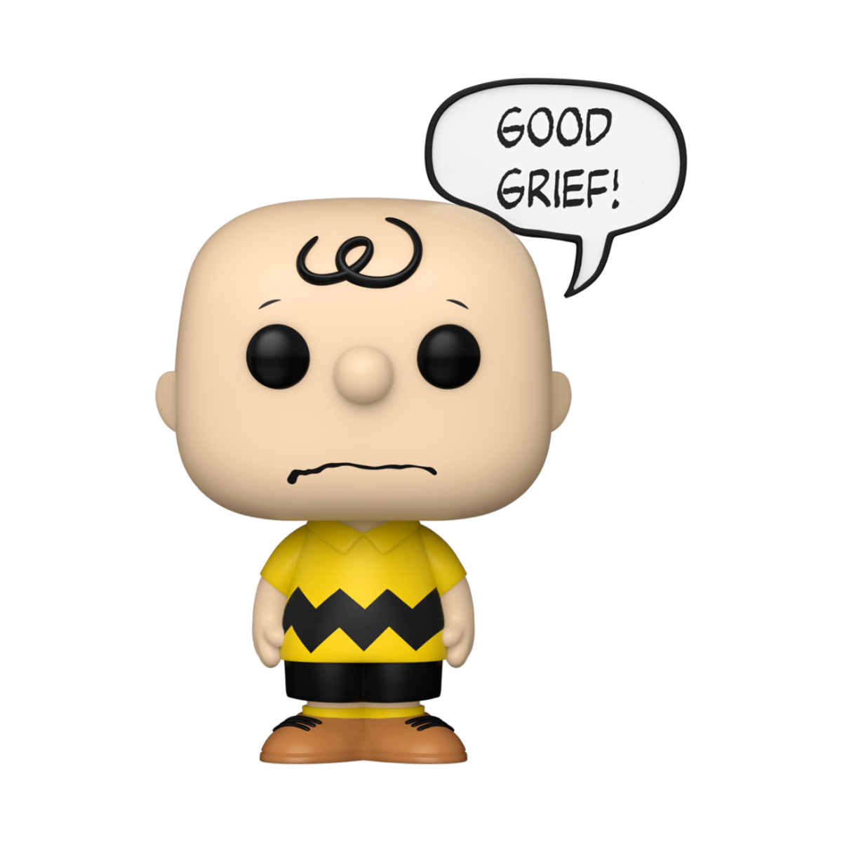 Peanuts - POP! Charlie Brown Good Grief *Pré-Venda*