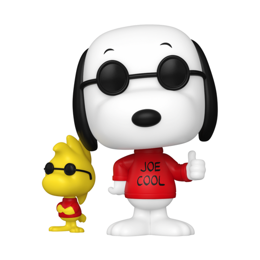 Peanuts - POP! Joe Cool w/Woodstock *Pré-Venda*