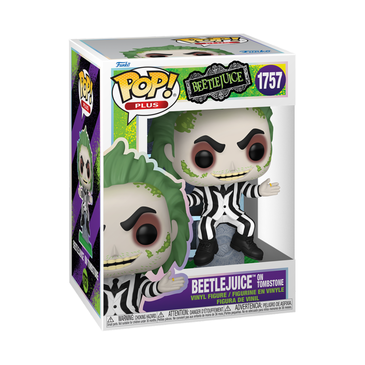 Beetlejuice - POP! Beetlejuice w/tombstone *Pré-Venda*