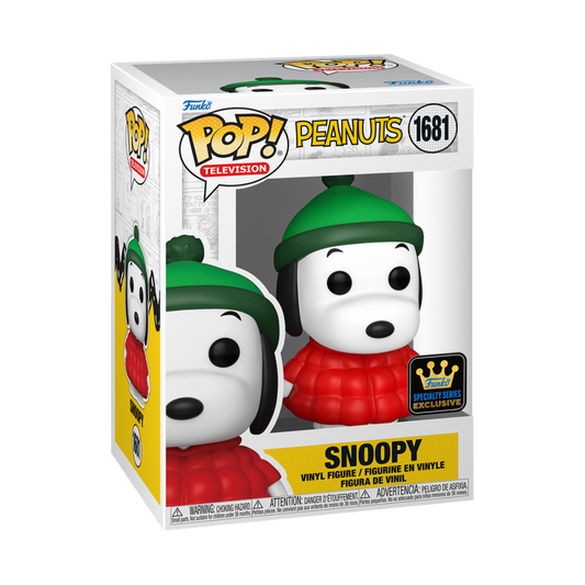 Peanuts - POP! Snoopy in Coat *Pré-Venda*