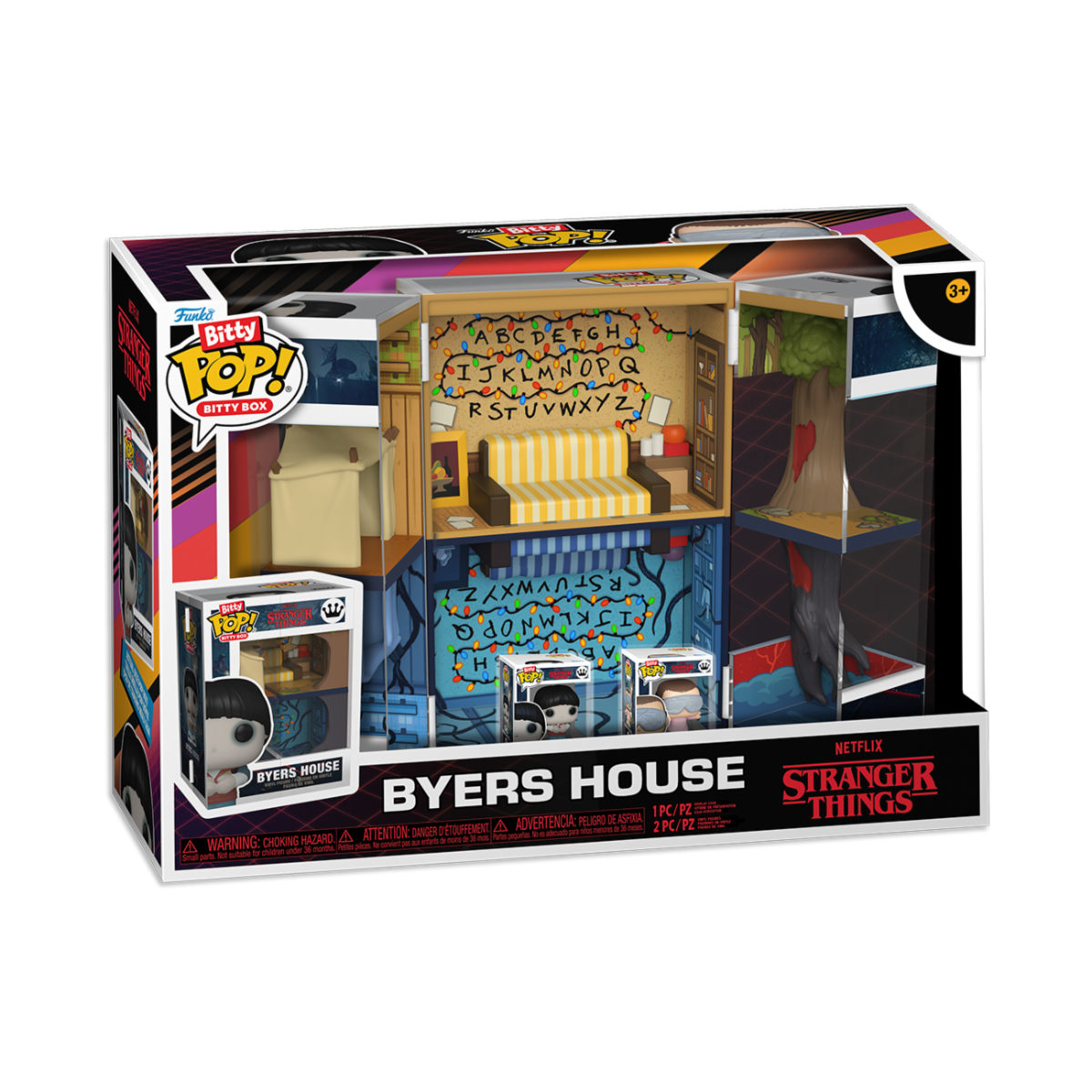 Stranger Things - Bitty POP! Boxes Byers House *Pré-Venda*