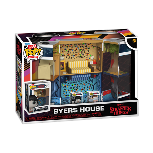 Stranger Things - Bitty POP! Boxes Byers House *Pré-Venda*