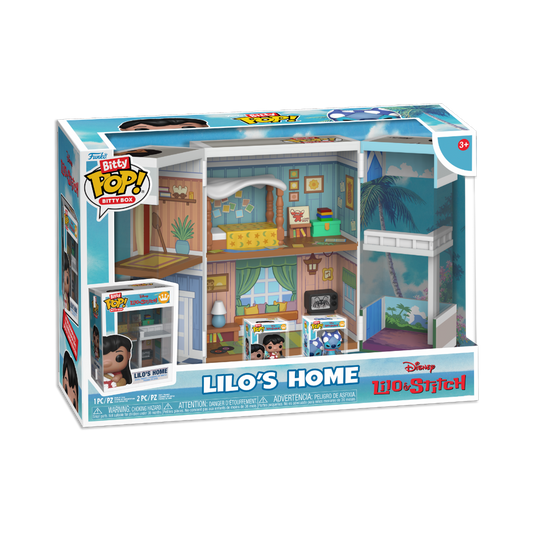 Lilo & Stitch - Bitty POP! Boxes Lilo's Home *Pré-Venda*