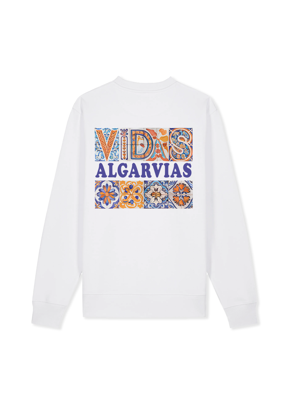 POSSESSIVO - SWEATSHIRT BRANCA VIDAS ALGARVIAS