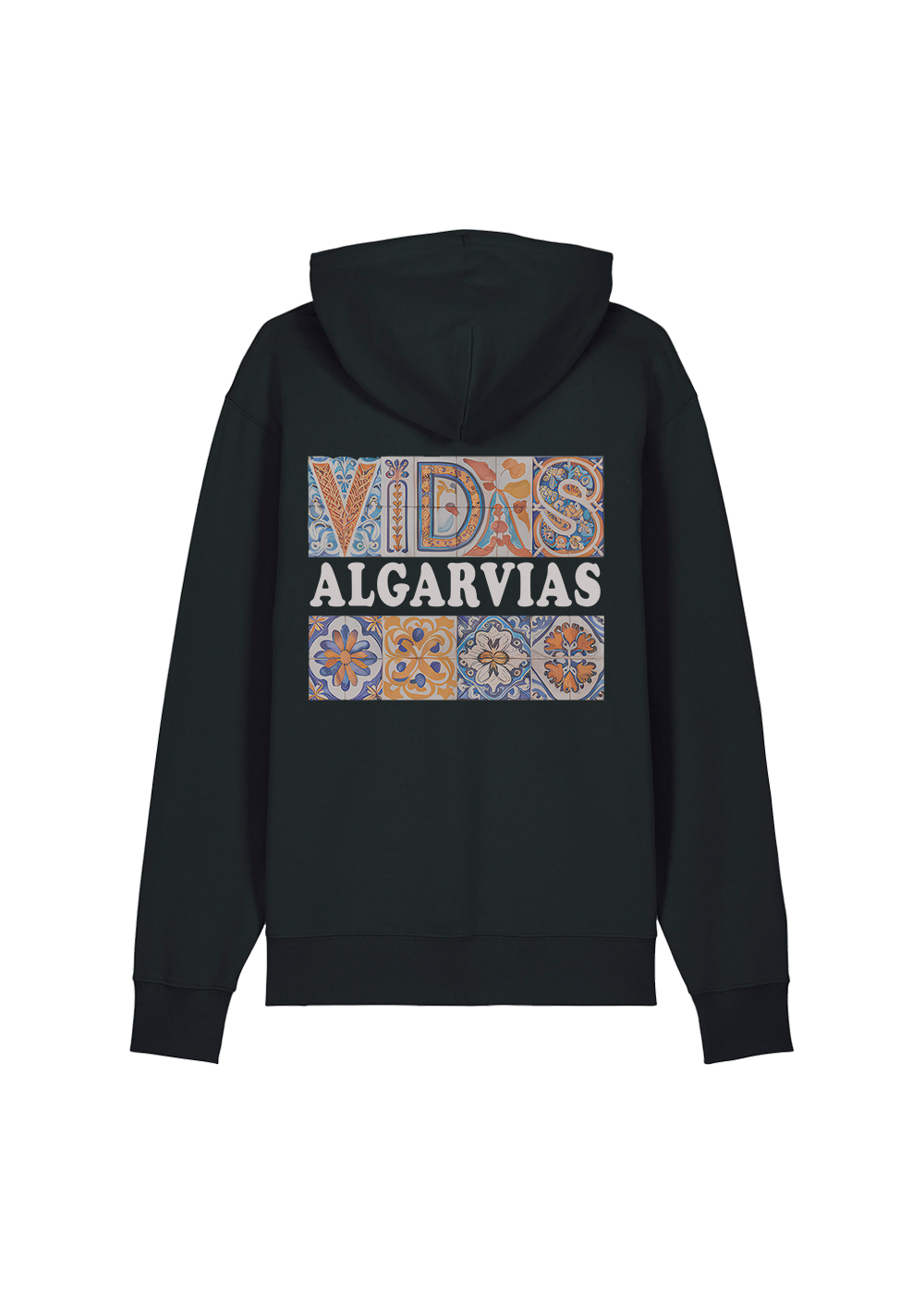 POSSESSIVO - OVERSIZED HOODIE PRETO VIDAS ALGARVIAS