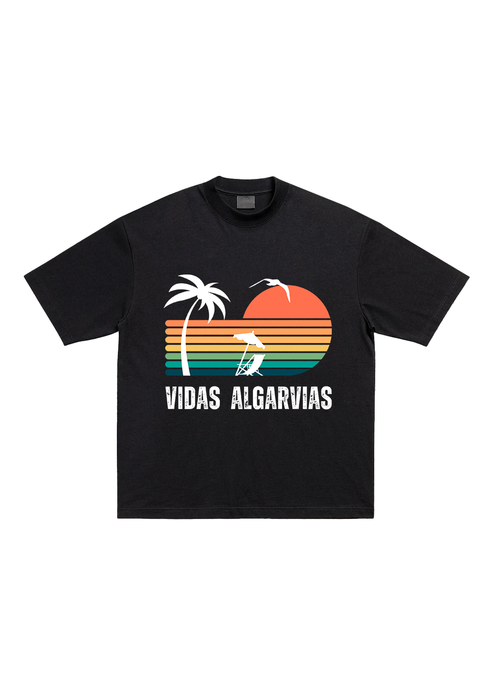 POSSESSIVO - T-SHIRT CRIANÇA VIDAS ALGARVIAS I PRETA