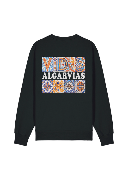 POSSESSIVO - SWEATSHIRT PRETA VIDAS ALGARVIAS (Copiar)