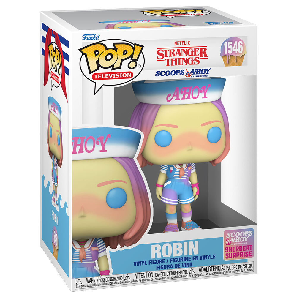 Stranger Things - POP! Robin (Scoops Ahoy) *Pré-Venda*