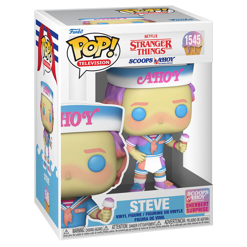 Stranger Things - POP! Steve (Scoops Ahoy) *Pré-Venda*