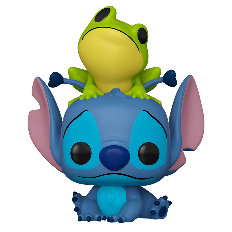 Lilo & Stitch - POP! Stitch w/ Frog  *Pré-Venda*