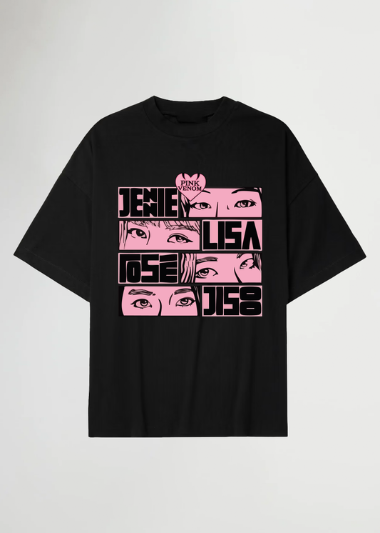 MADE IN JAPAN - VENOM PINK® BLACK TEE