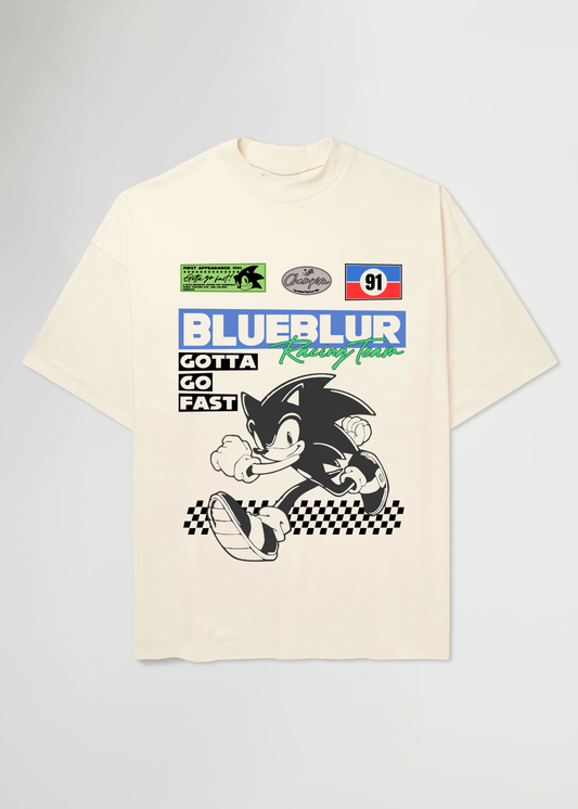 MADE IN JAPAN - BLUEBLUR® BEIGE TEE