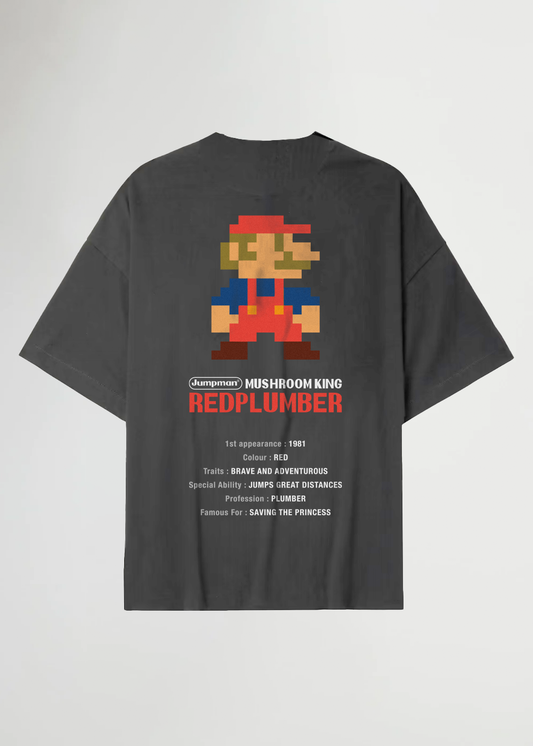 MADE IN JAPAN - REDPLUMBER® CHARCOAL TEE