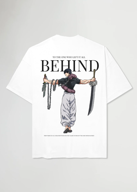 MADE IN JAPAN - BEHIND® WHITE TEE