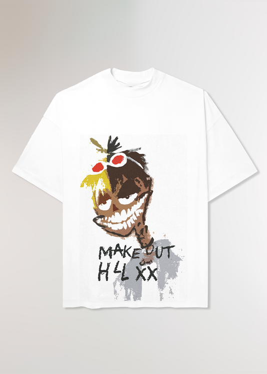 MADE STUDIOS - MAKE OUT HILL® WHITE TEE *PRE-SALE*
