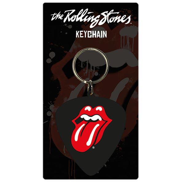 Rolling Stones - Porta-Chaves de Borracha Popstore 