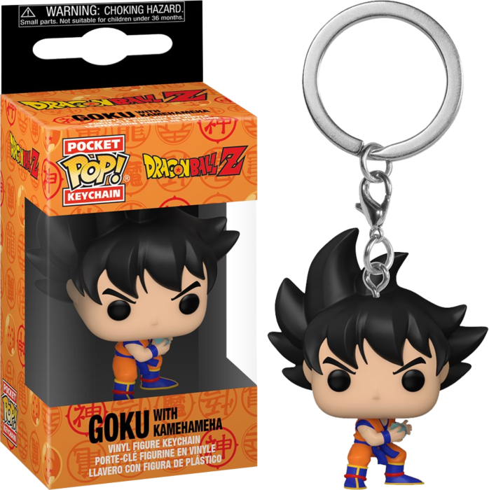 Dragon Ball - Porta-Chaves POP! Goku w/ Kamehameha.