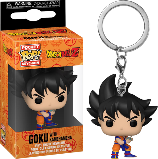 Dragon Ball - Porta-Chaves POP! Goku w/ Kamehameha.