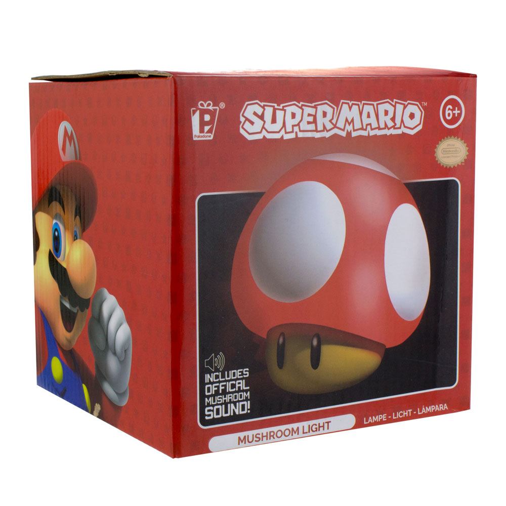 Super Mario - Candeeiro Mushroom Popstore 